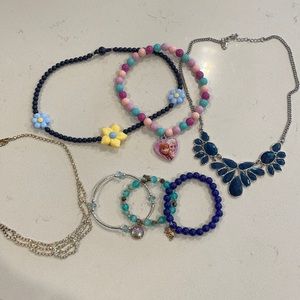 Bundle of Children’s Jewelry. Necklaces and Bracelets